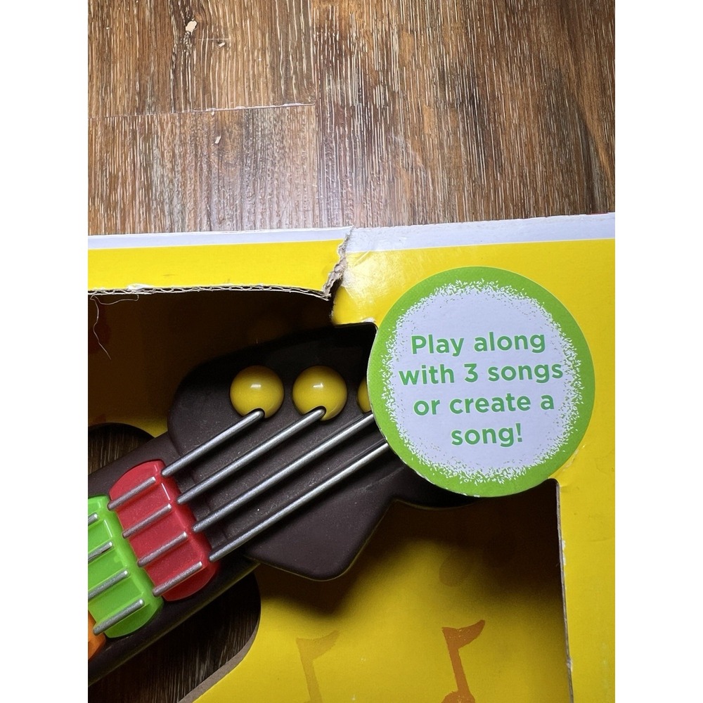 Sesame Street Elmo ABC Song & Colors Let's Rock Guitar Musical Toy Hasbro 2012 - Picture 5 of 5